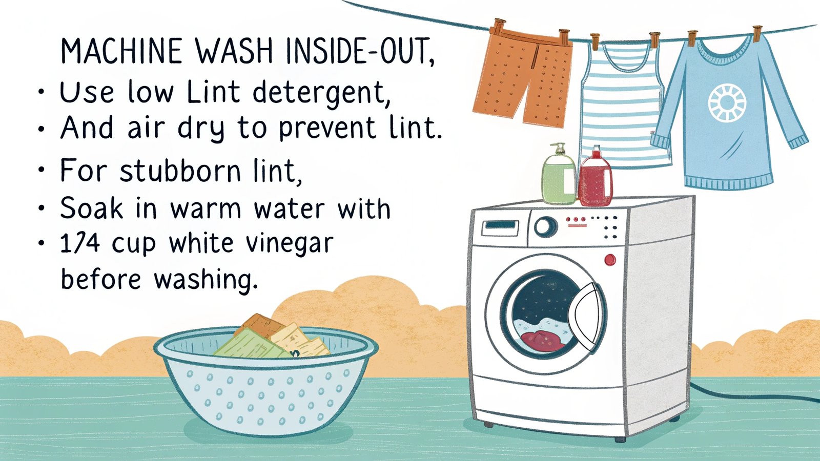 lint removal process