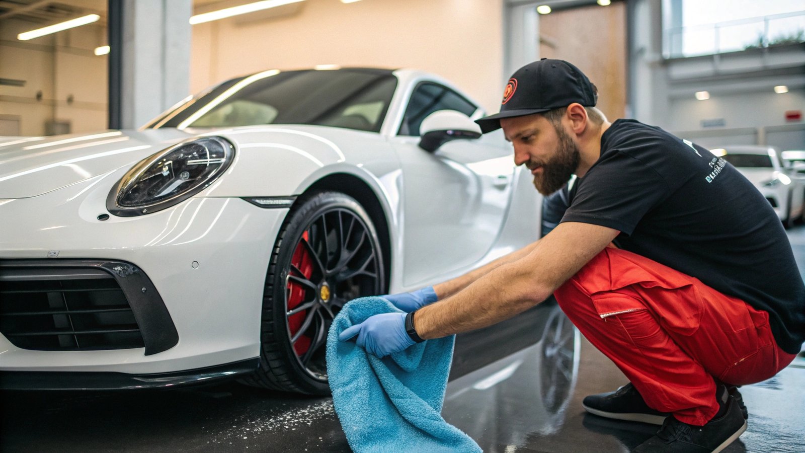waffle weave microfiber towel