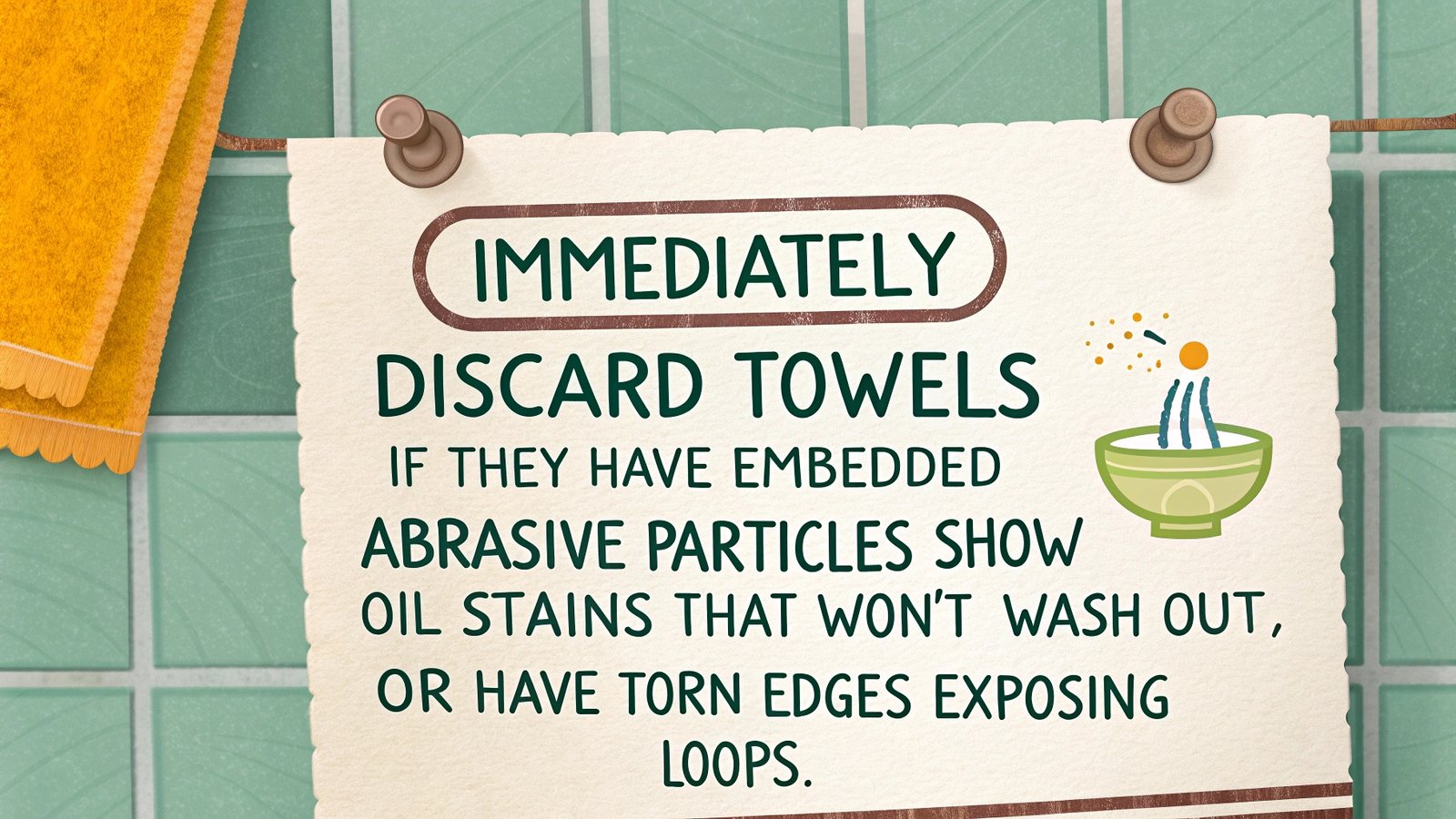 damaged microfiber examples