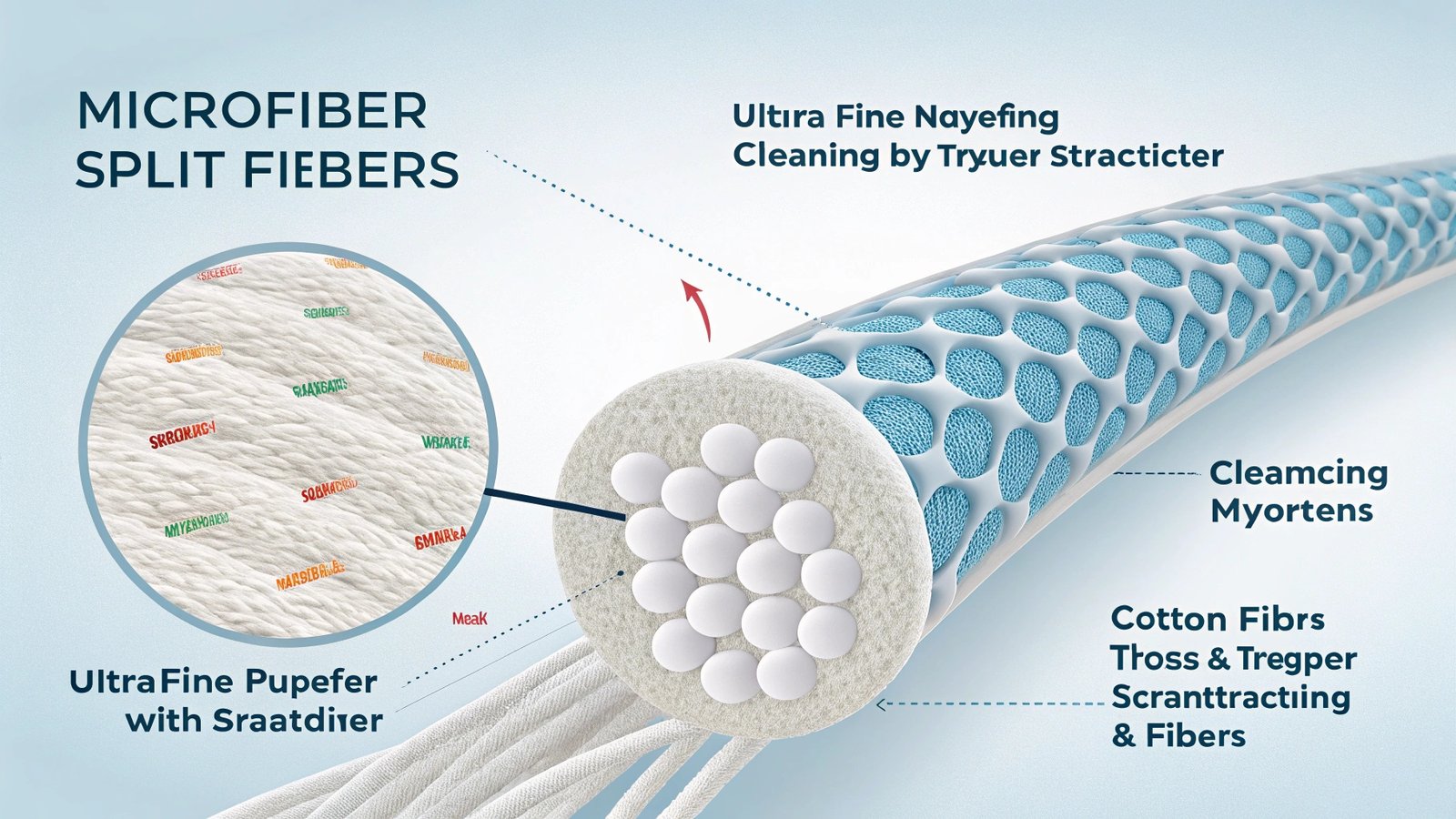 microfiber magnification