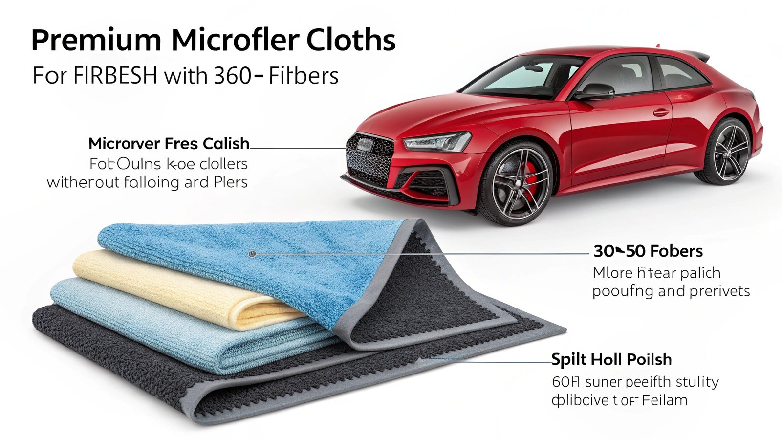 car polishing with microfiber