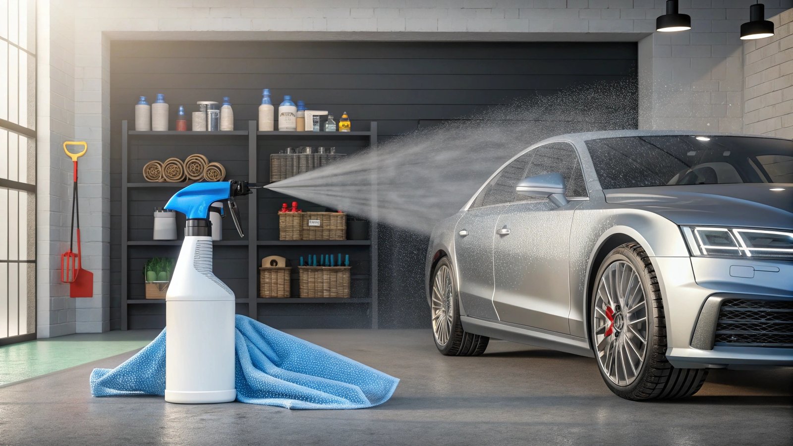 waterless car cleaning