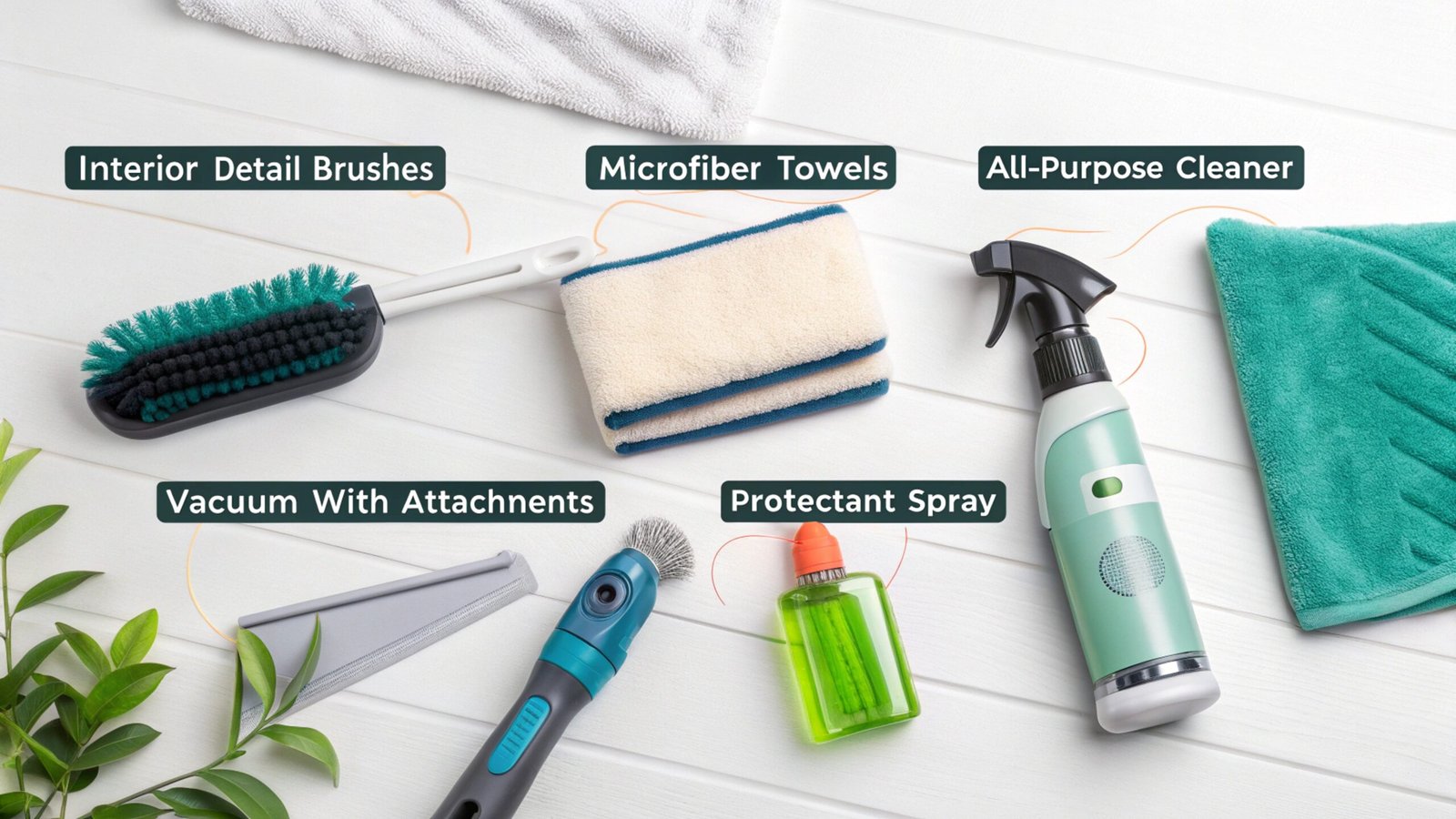 essential interior cleaning tools