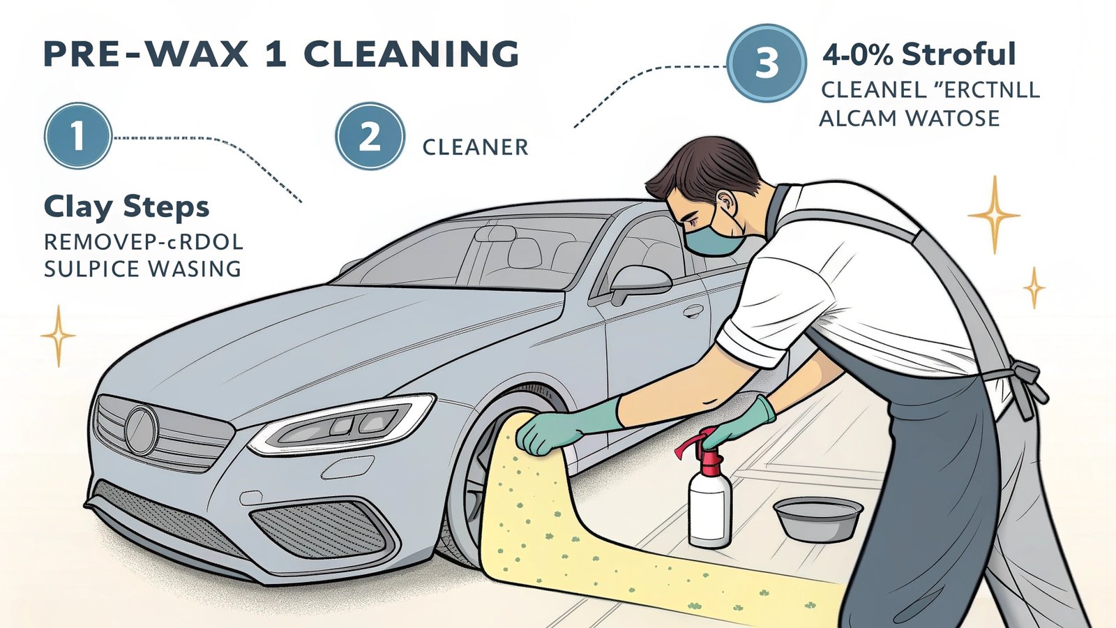 pre-wax preparation