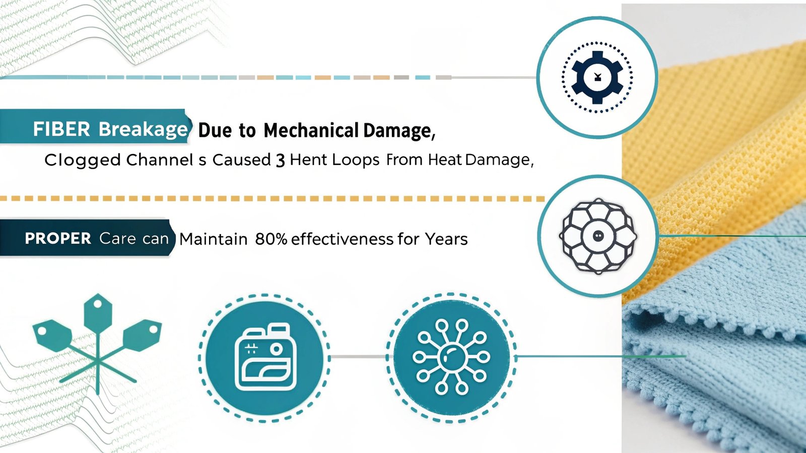 microfiber degradation