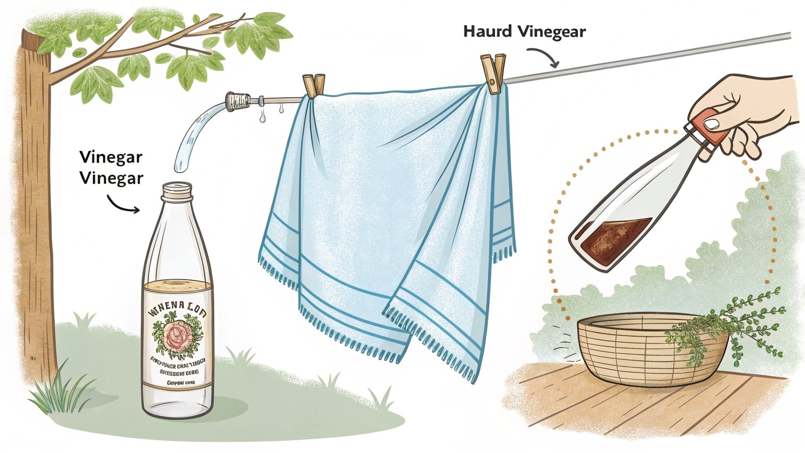 proper outdoor drying setup