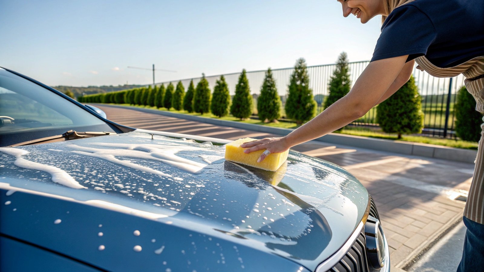 Hand wash car