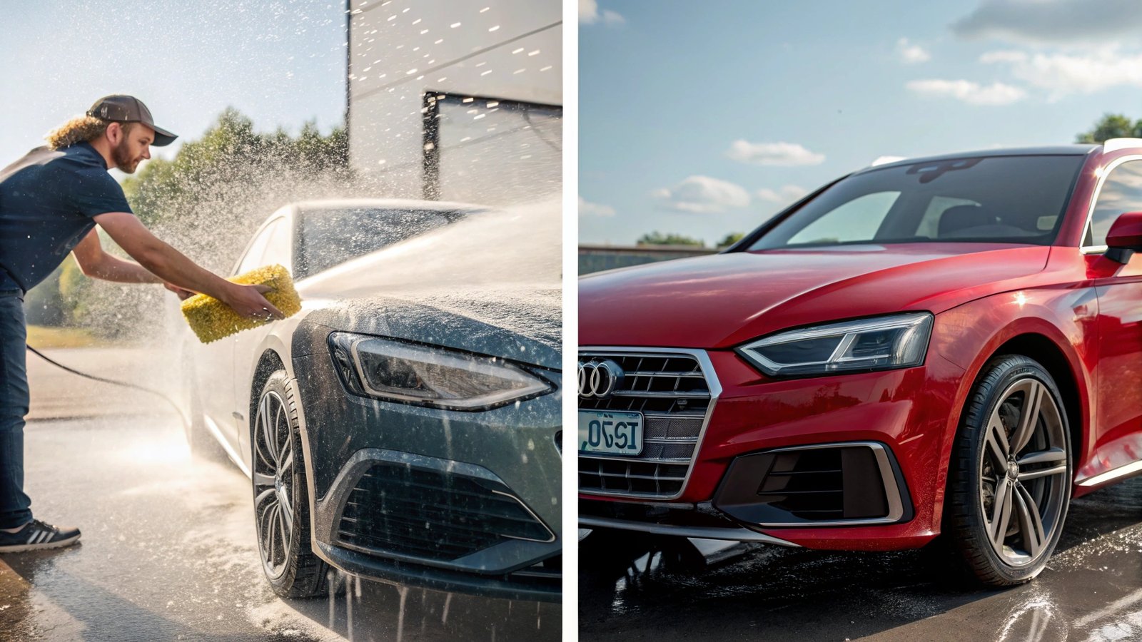 Touchless car wash