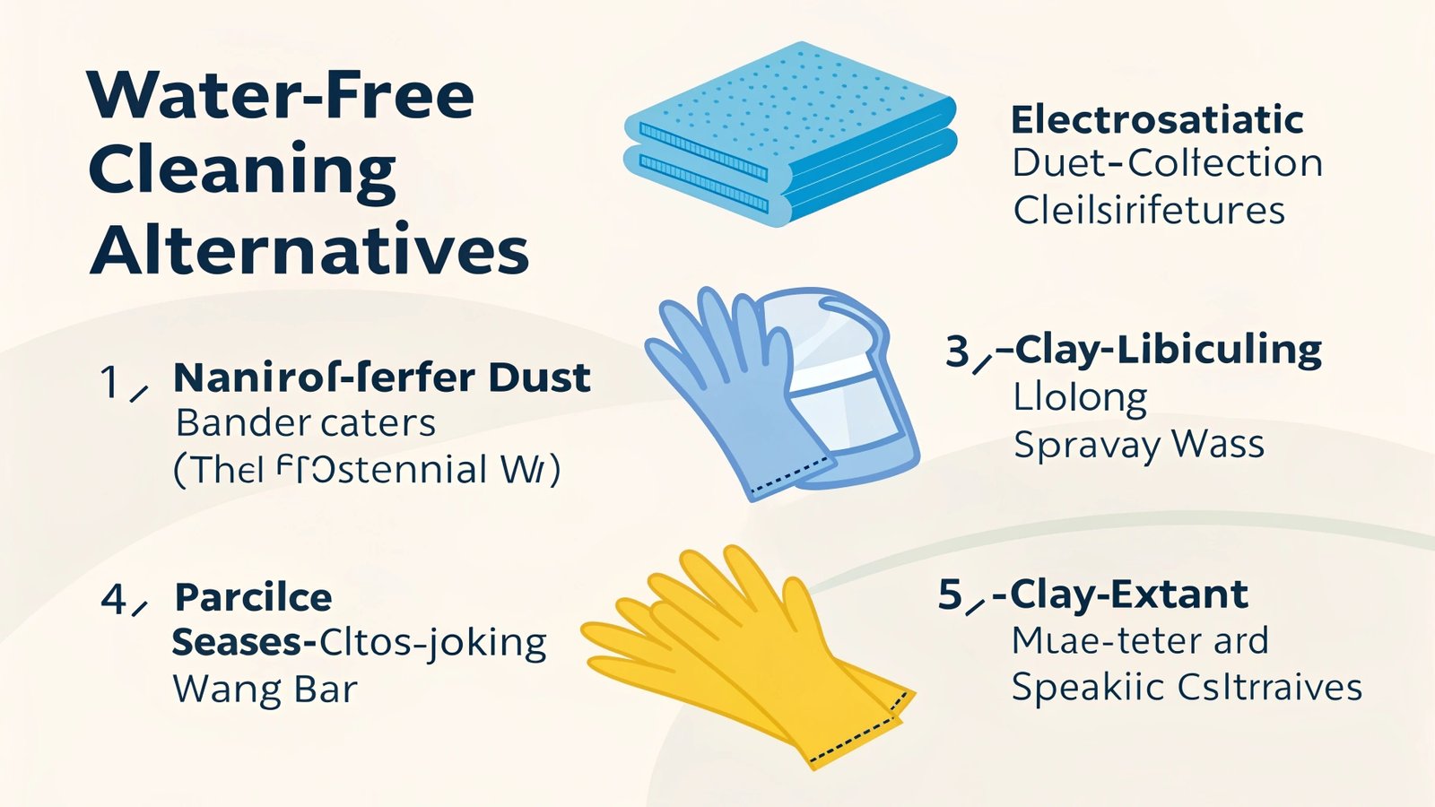 waterless dust removal products