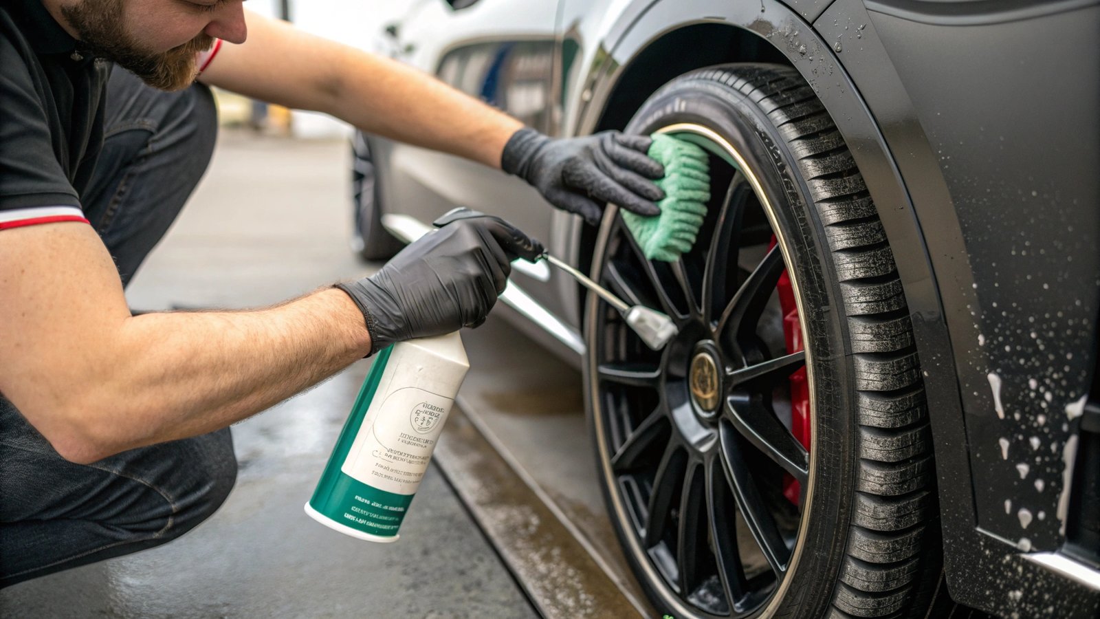 Dirty vs cleaned car window trim