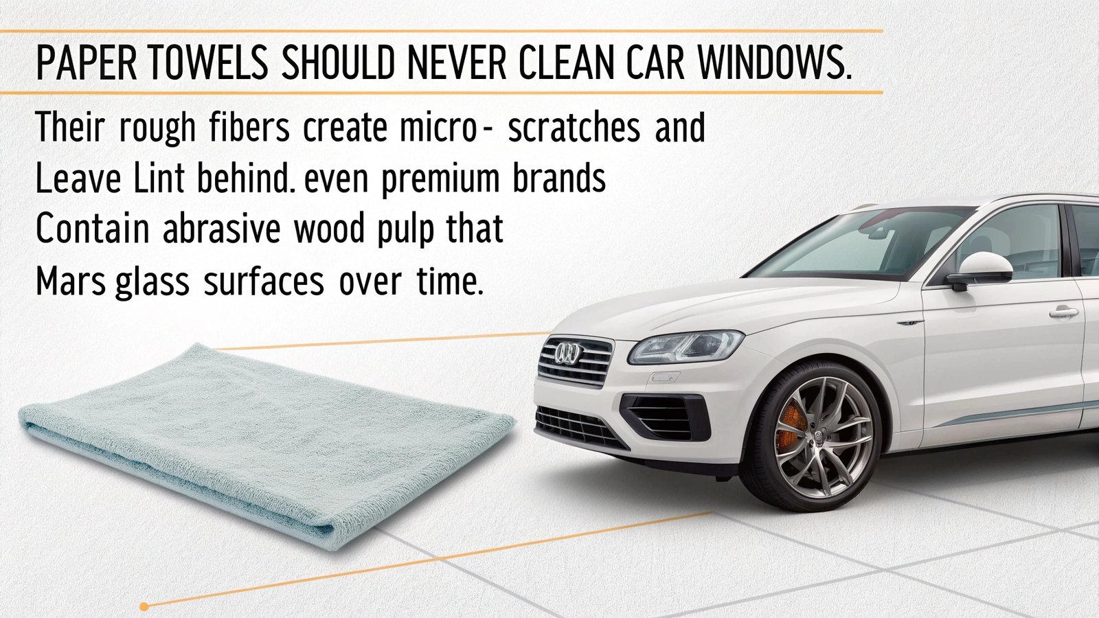 Paper towels vs microfiber comparison