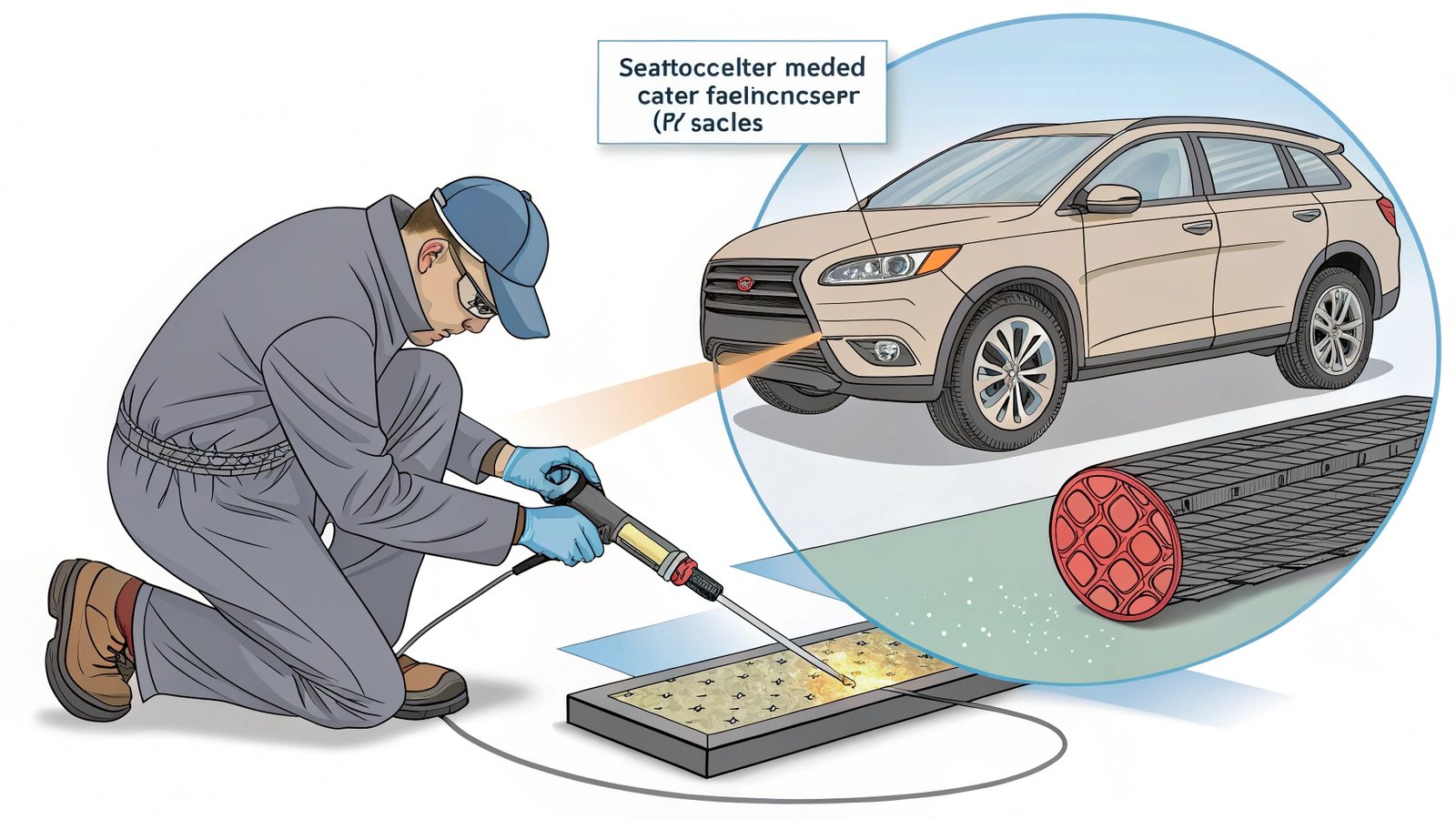 Rubber trim restoration product