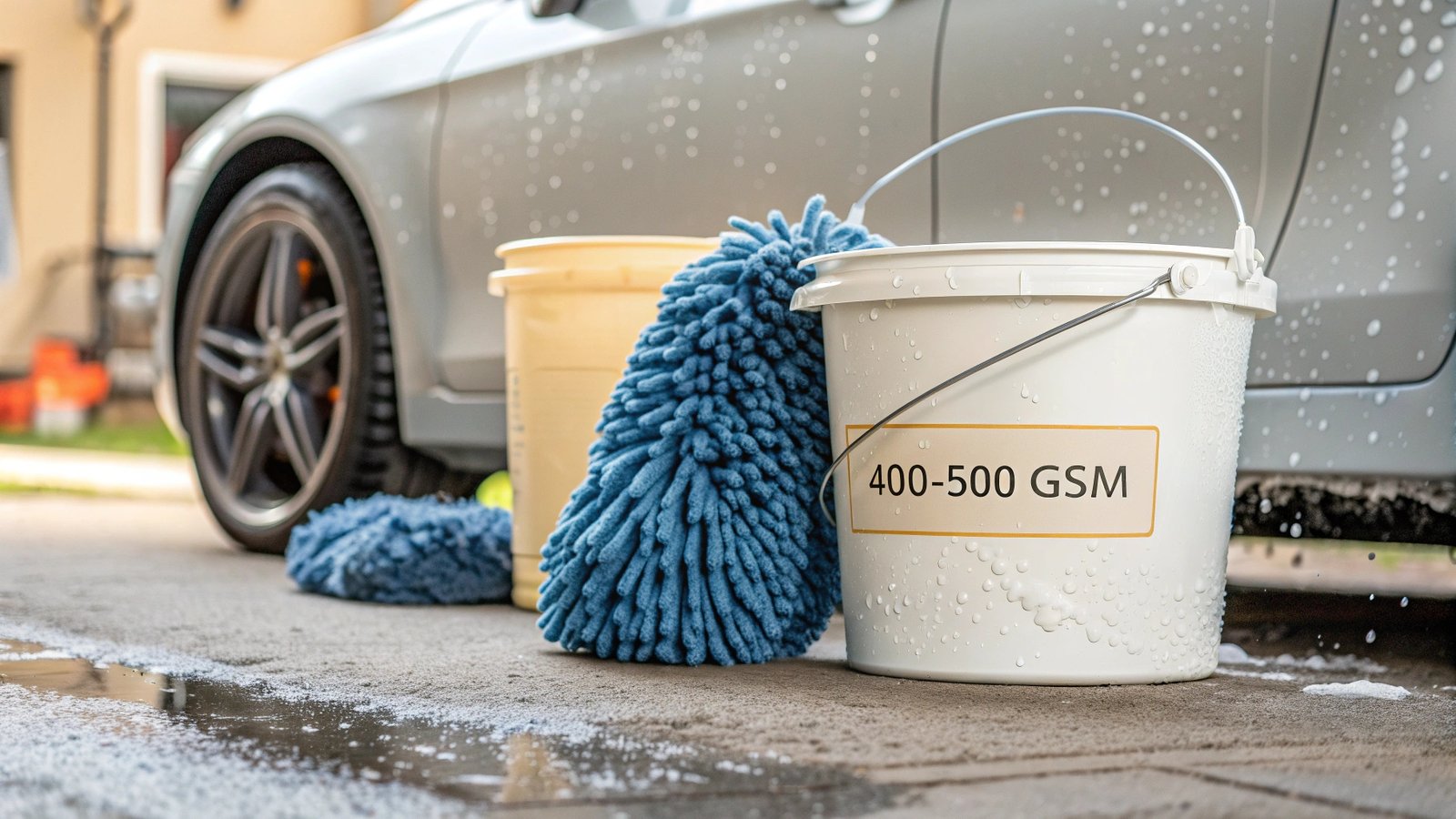 Proper car washing technique