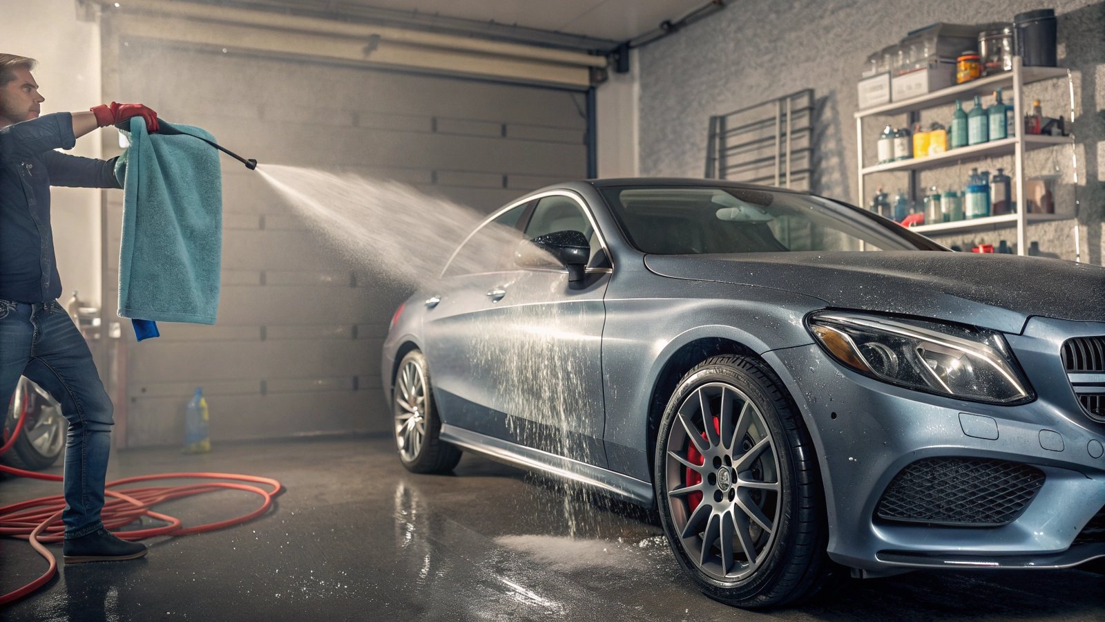 Waterless car wash products