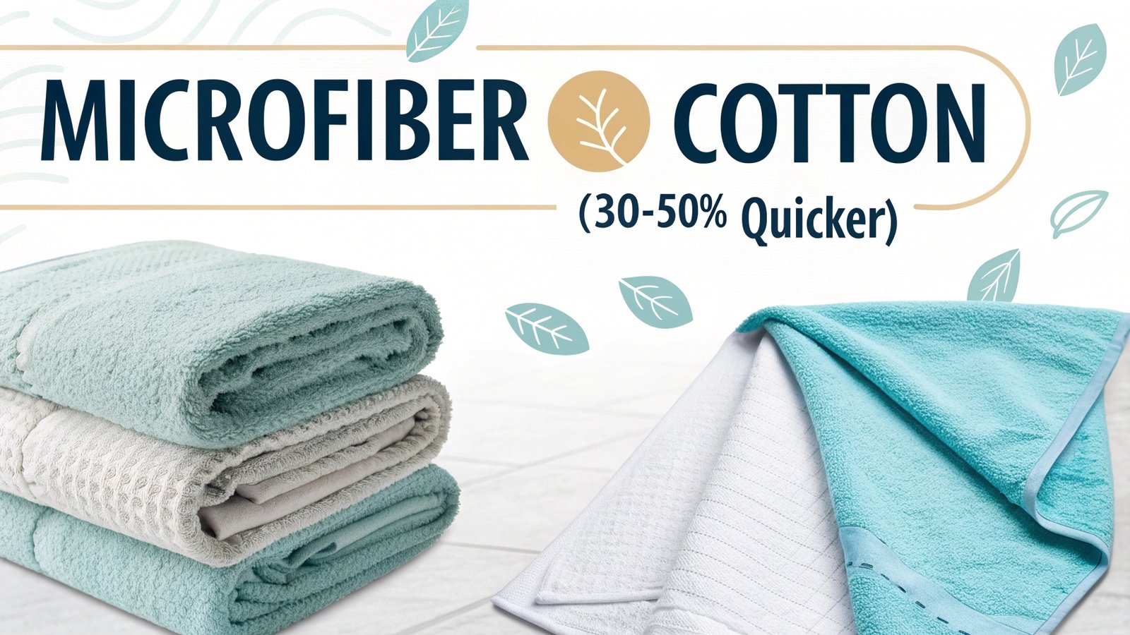 Microfiber drying timeline