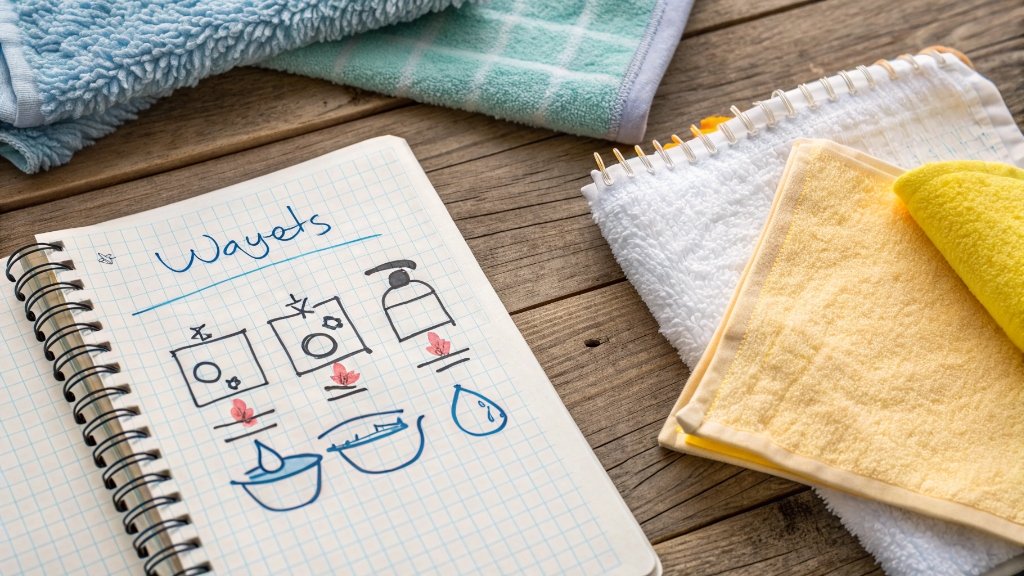 Steps for cleaning dirty microfiber