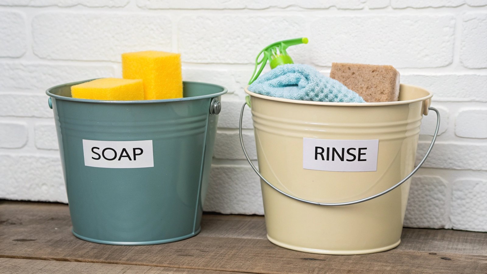 Professional washing setup