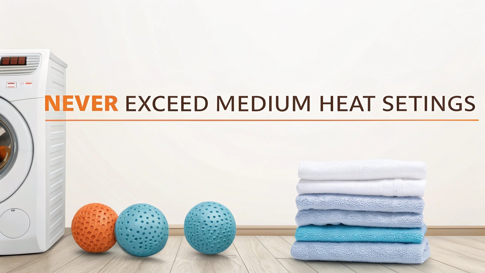 Microfiber in dryer settings