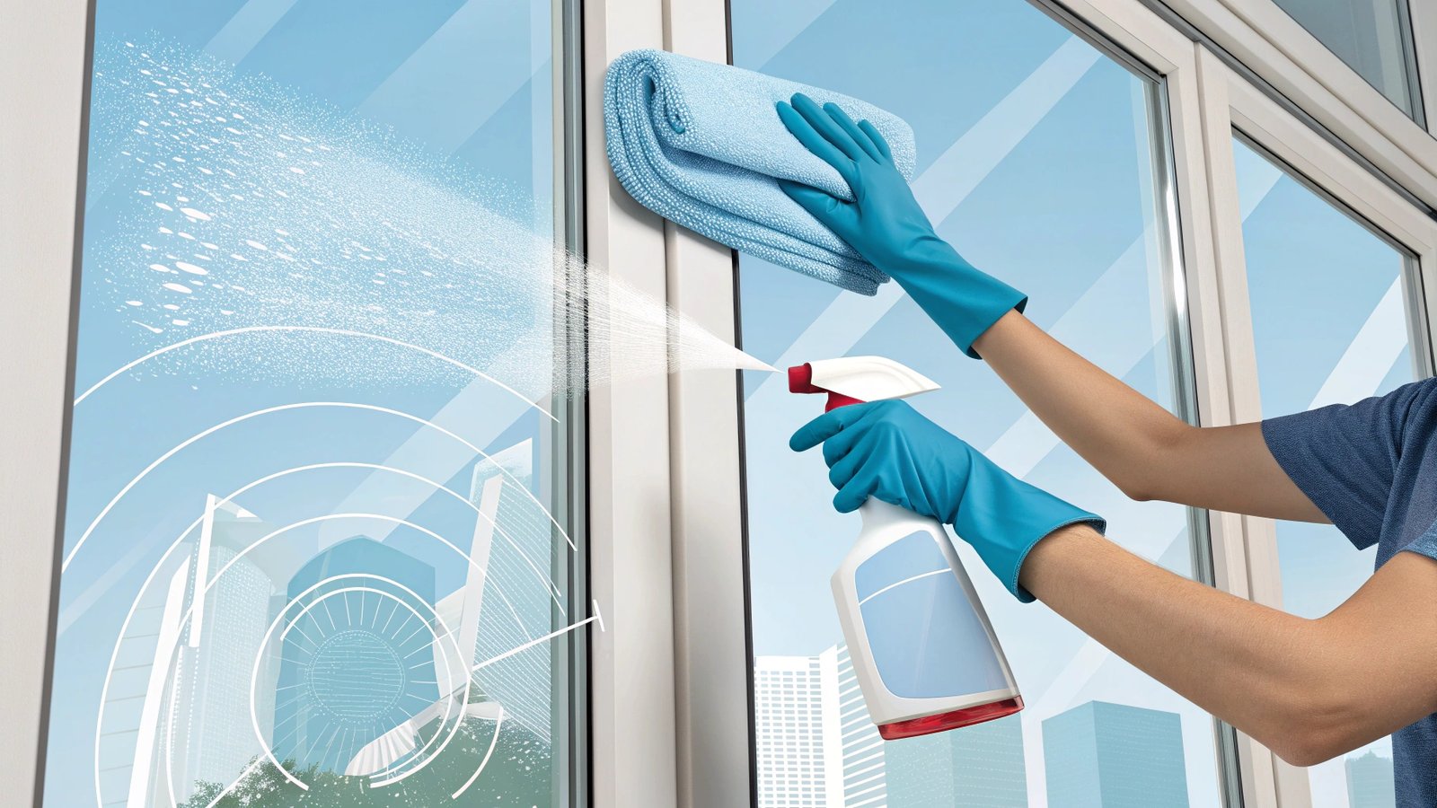 Proper auto glass cleaning