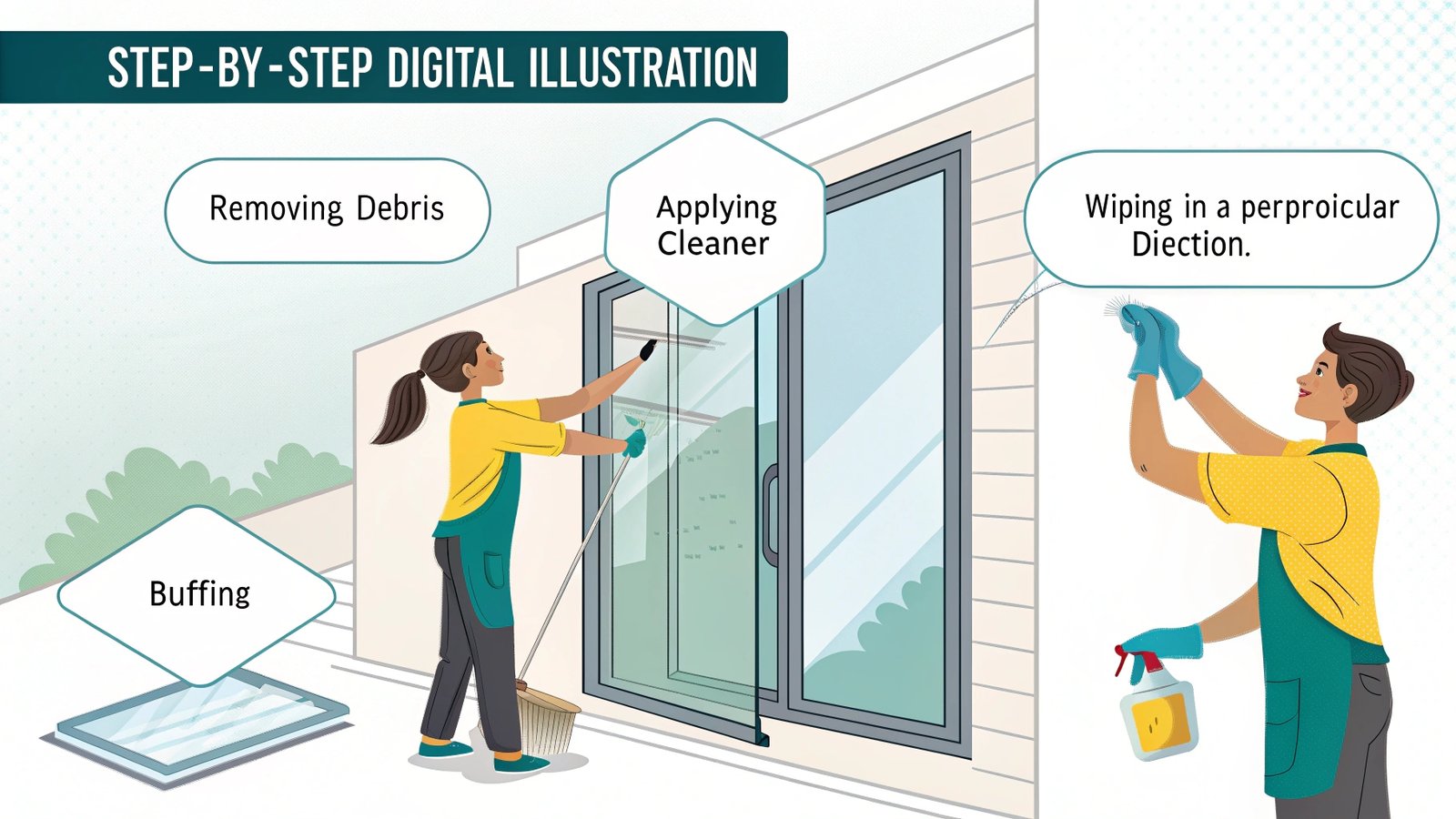 Professional detailing steps