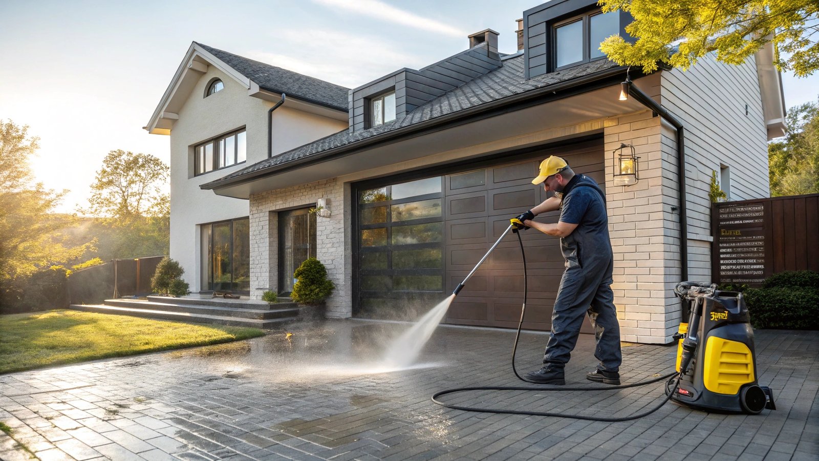 Safe vs dangerous pressure washing