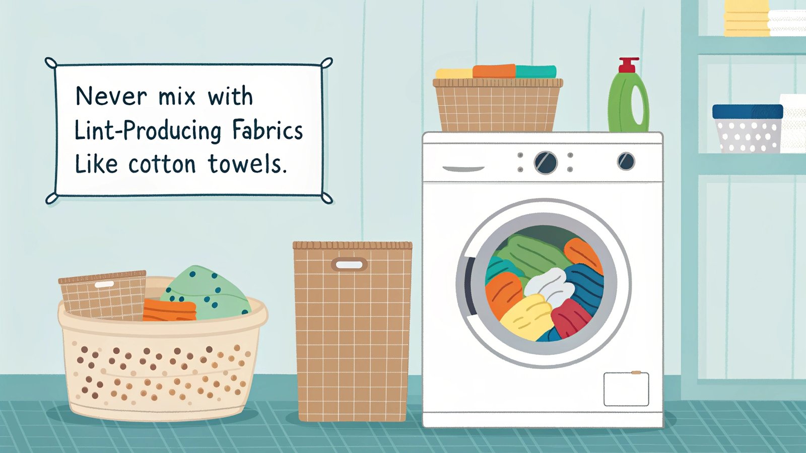 Microfiber washing machine separation