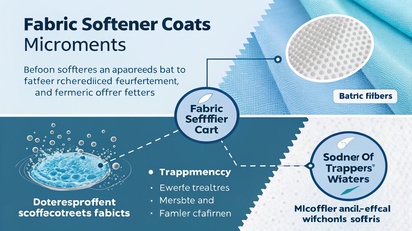 Microfiber damage from fabric softener