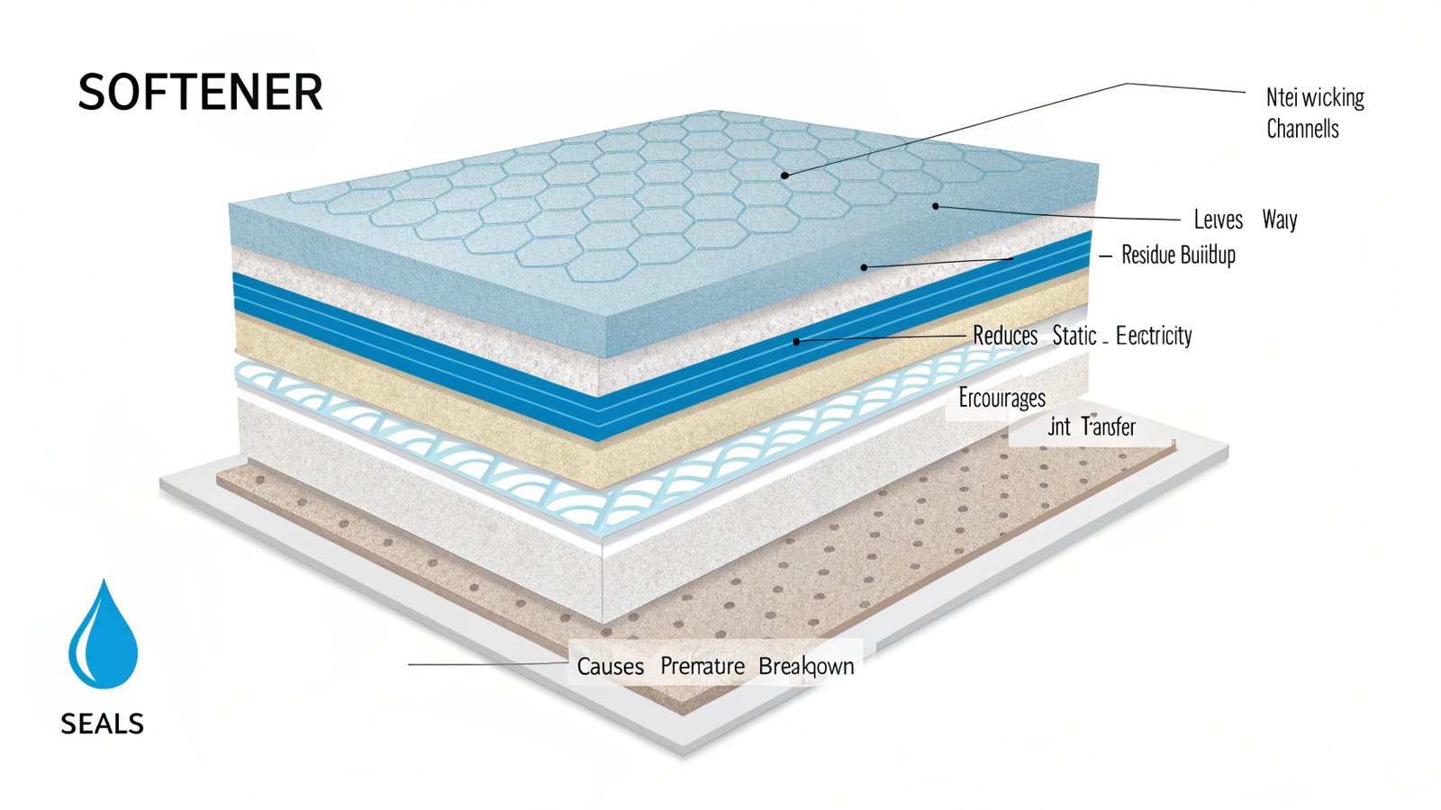 Microfiber structure comparison
