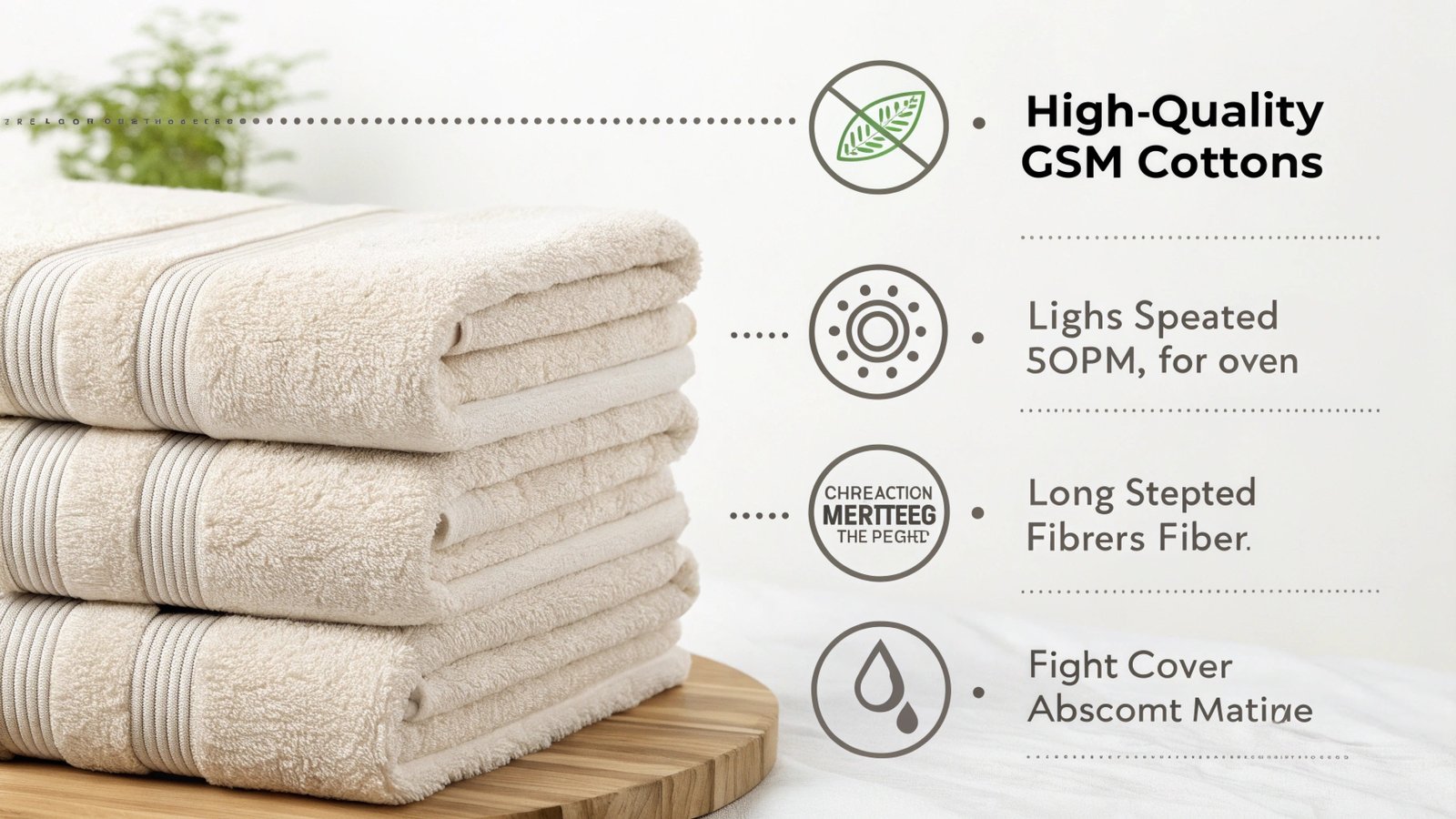 High Quality Towel Features