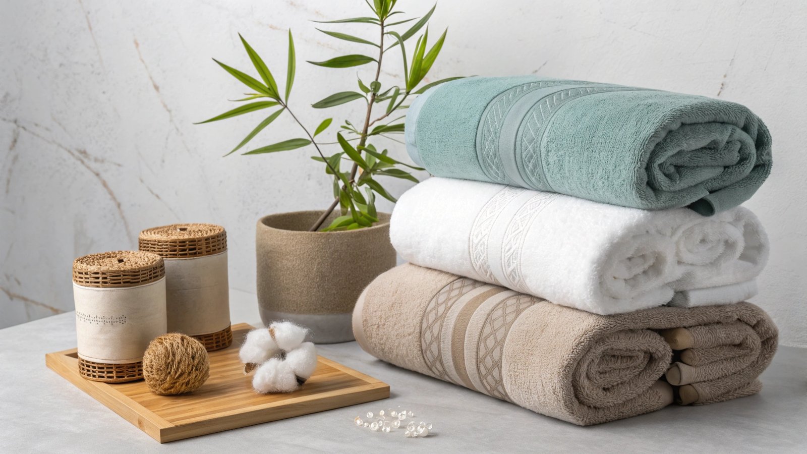 Luxury towel collections