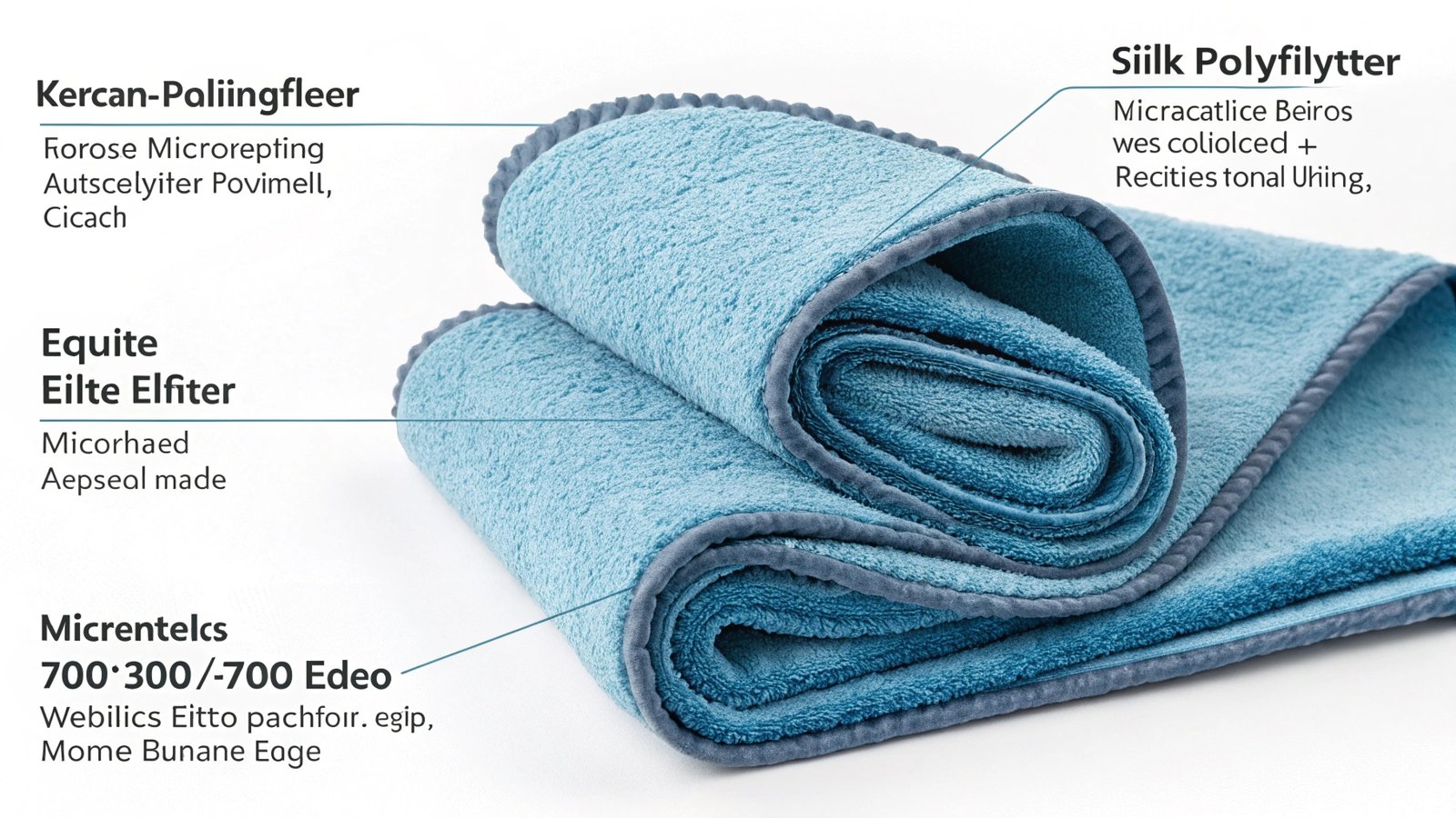 Premium polishing towel