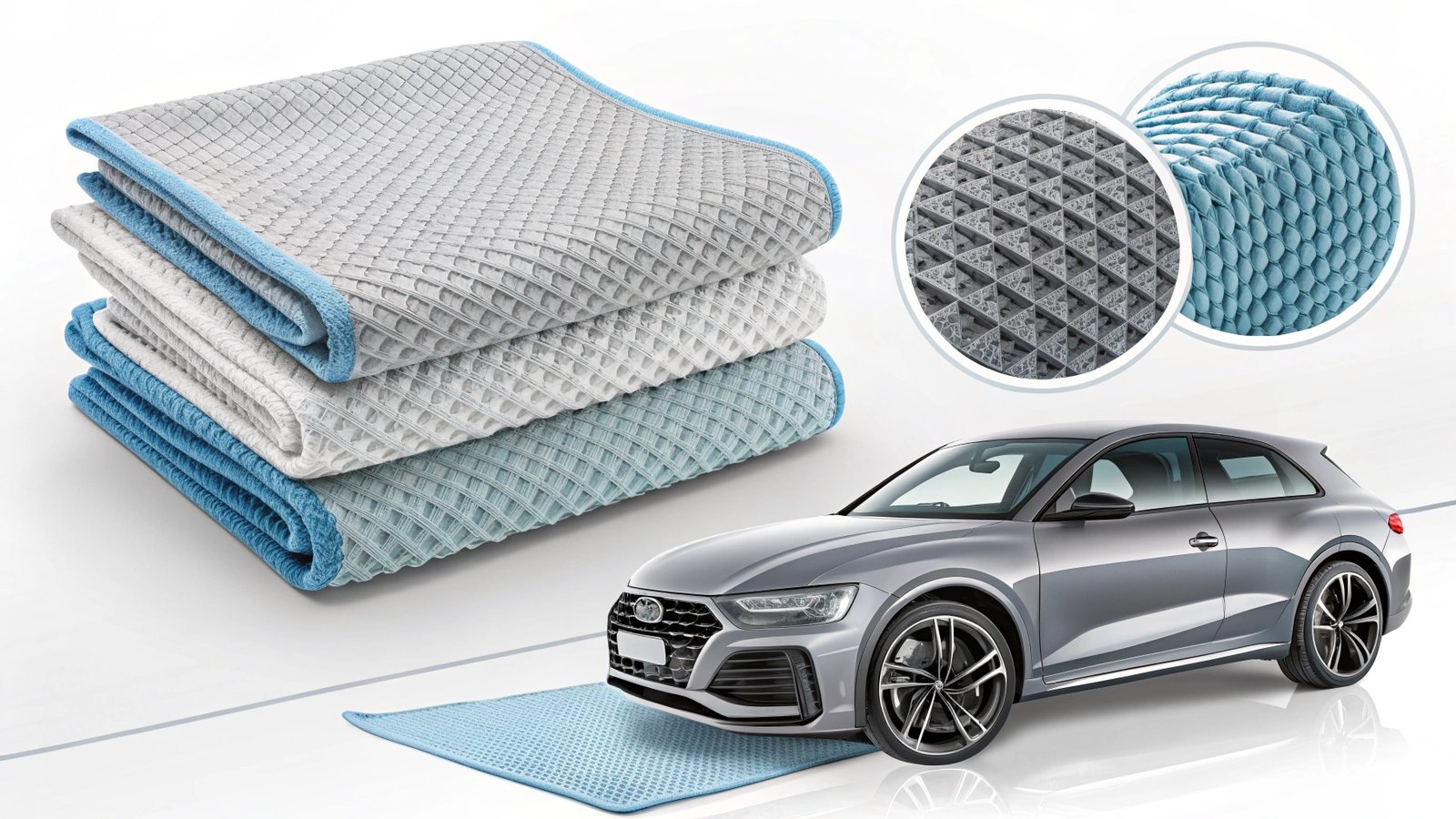 High-quality car drying towel