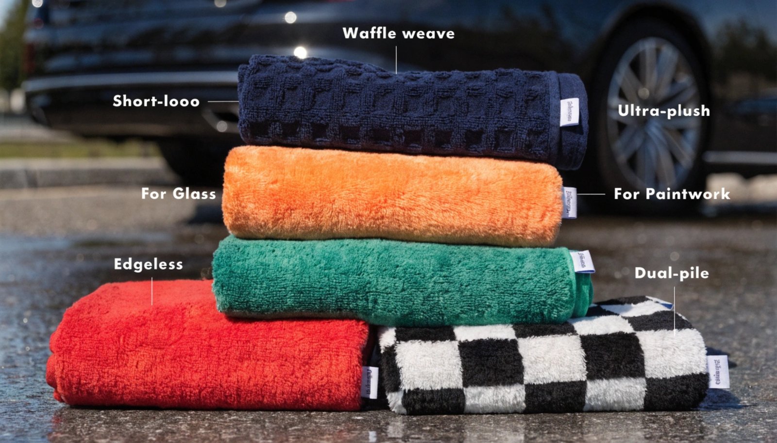 Proper towel storage setup