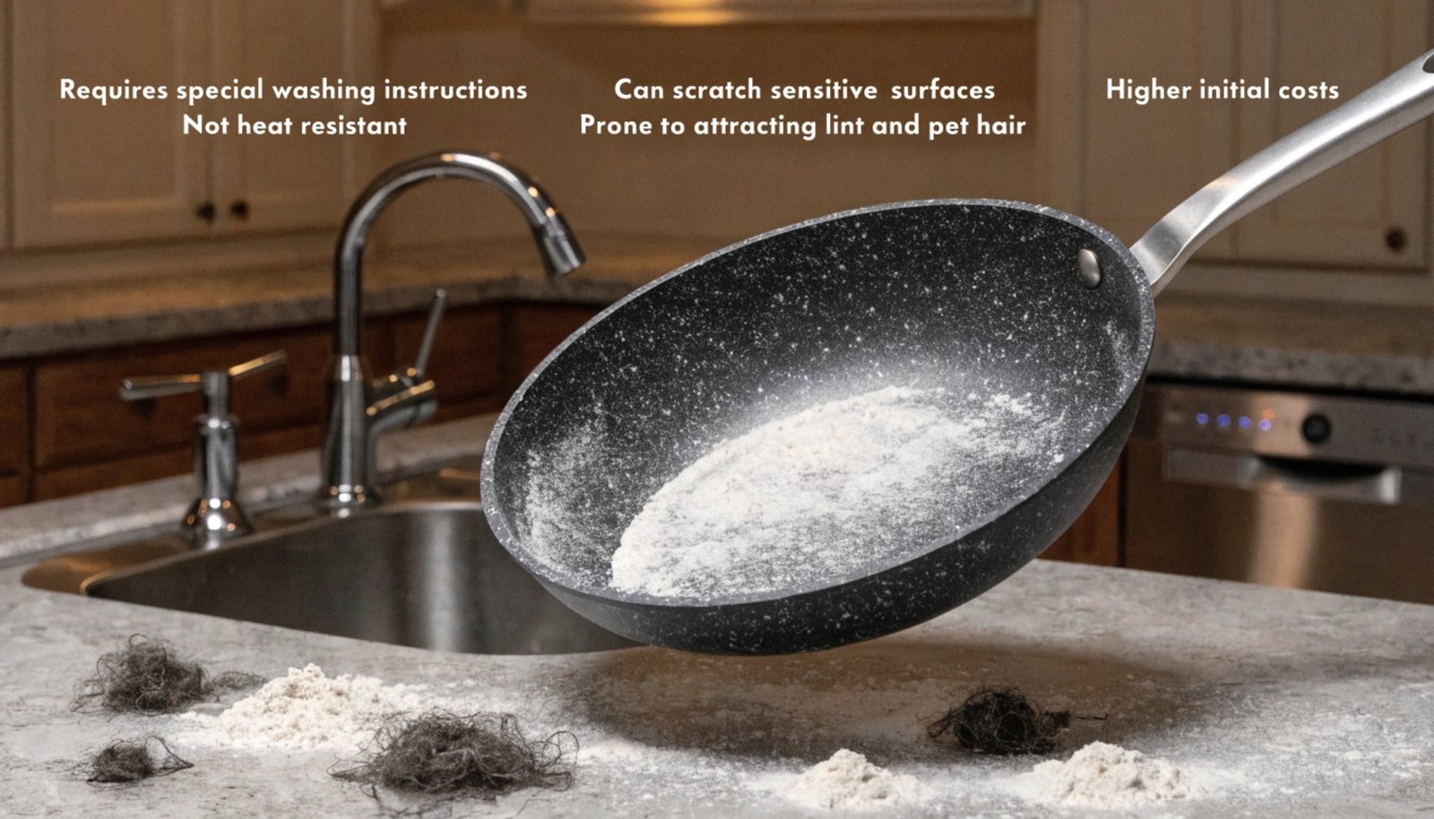 Microfiber towel damage examples