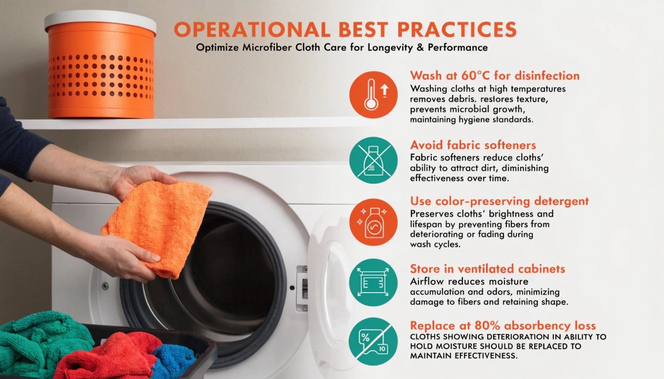 Gym towel maintenance process