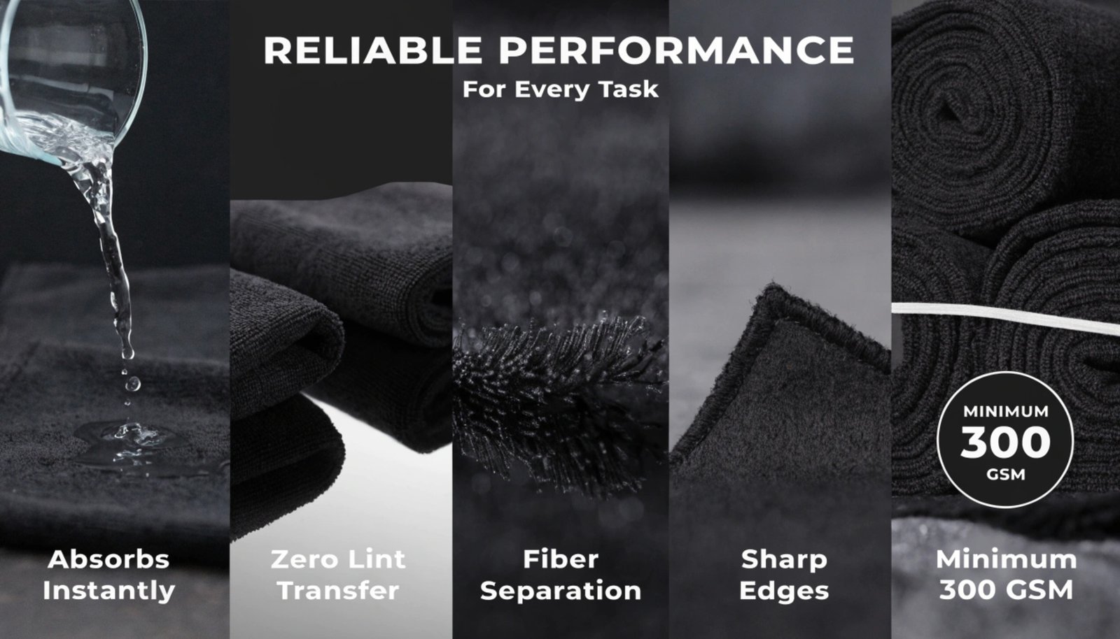 Quality control technician testing microfiber