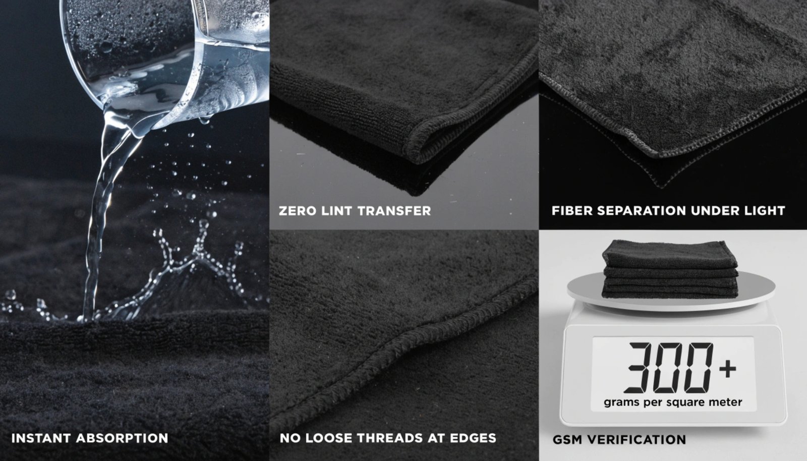 Specialty microfiber cloth designs