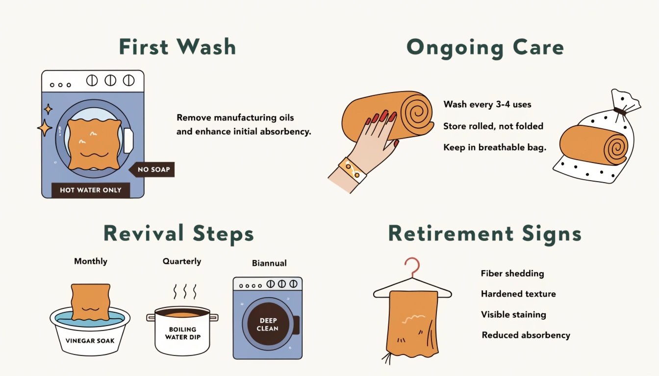 Microfiber care kit essentials