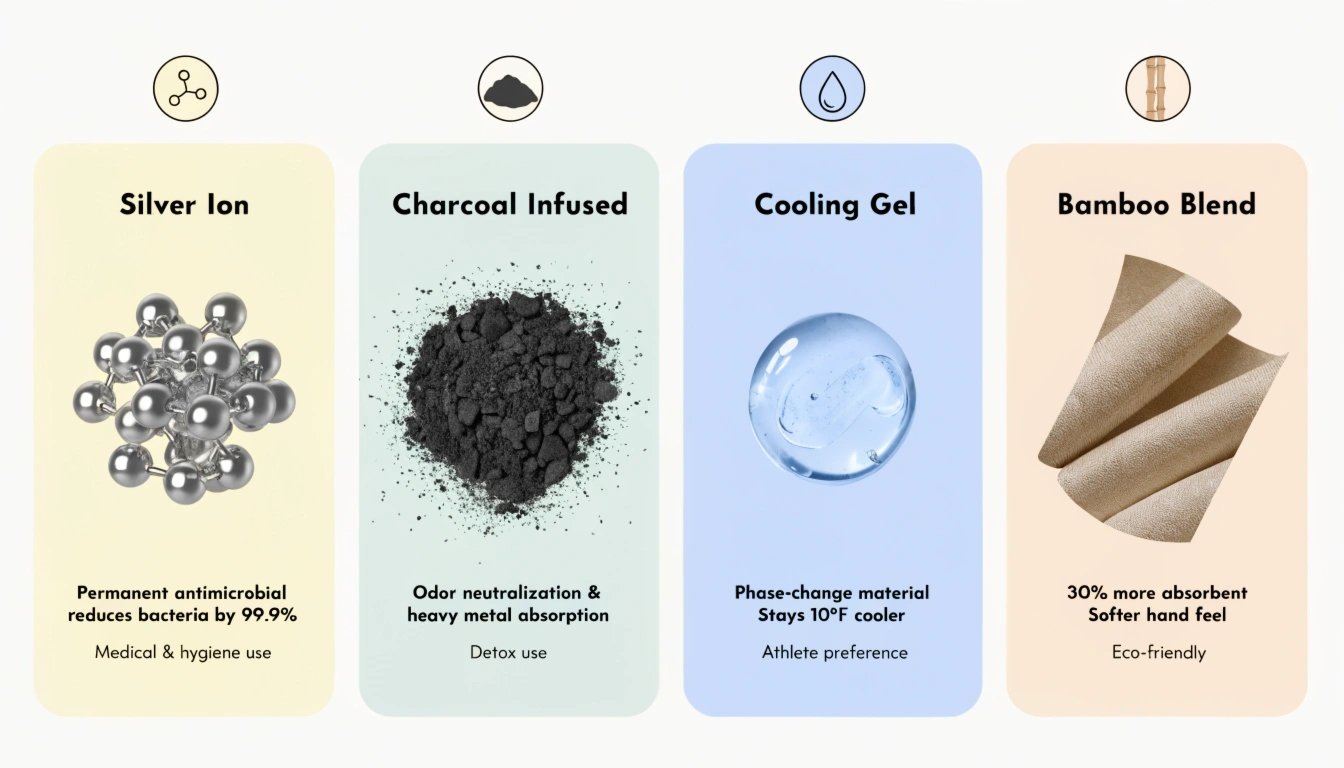 Specialty microfiber variants