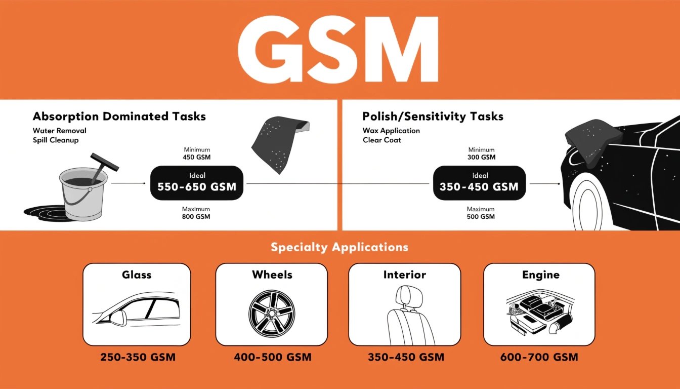 GSM selection flowchart