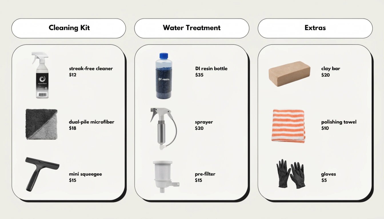 Professional home window kit