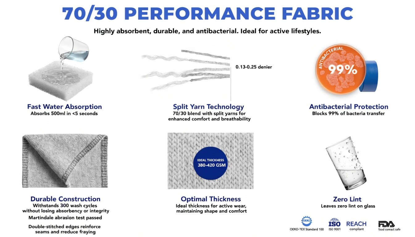Microfiber quality certifications