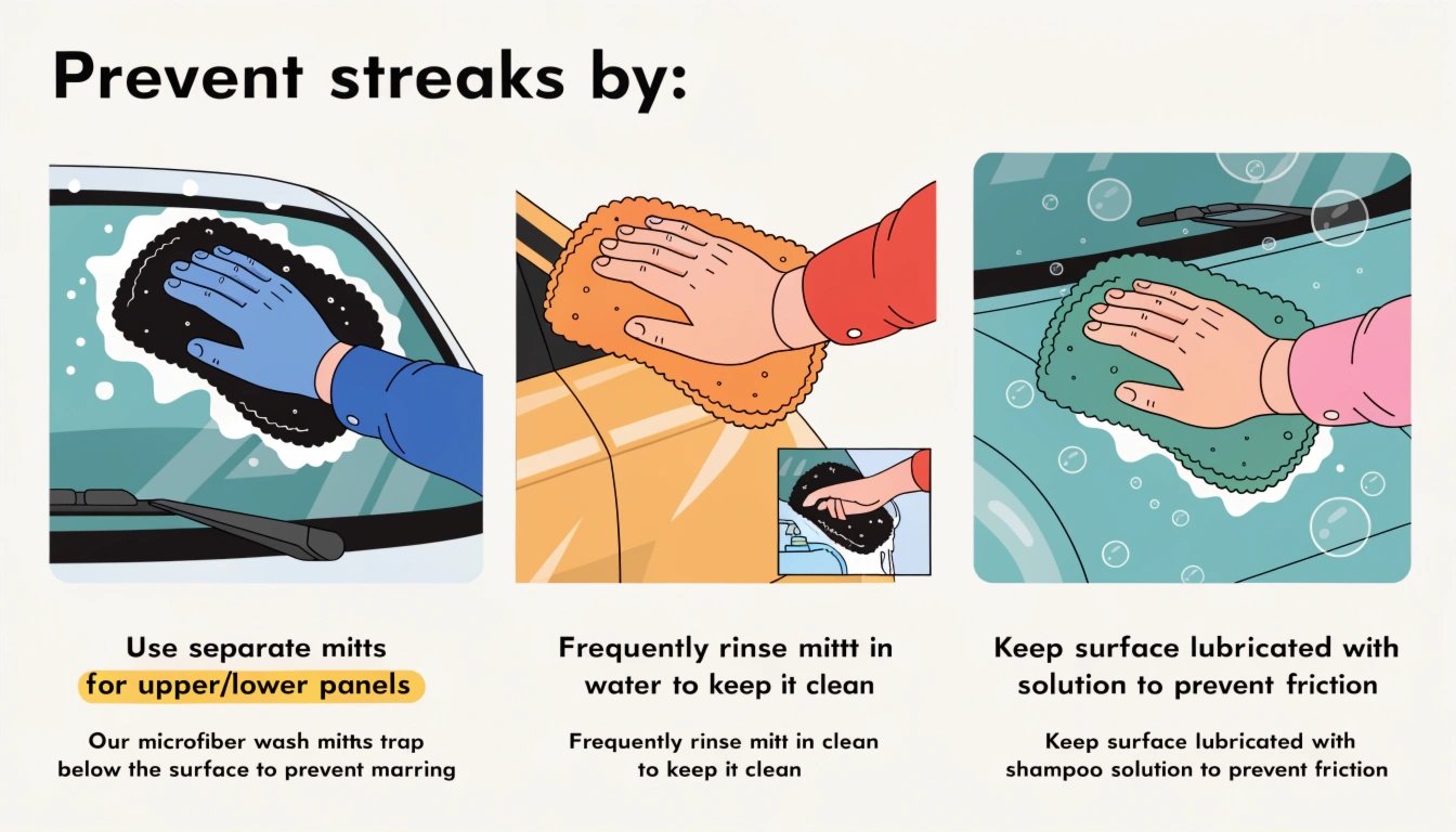 Proper washing motion demonstration