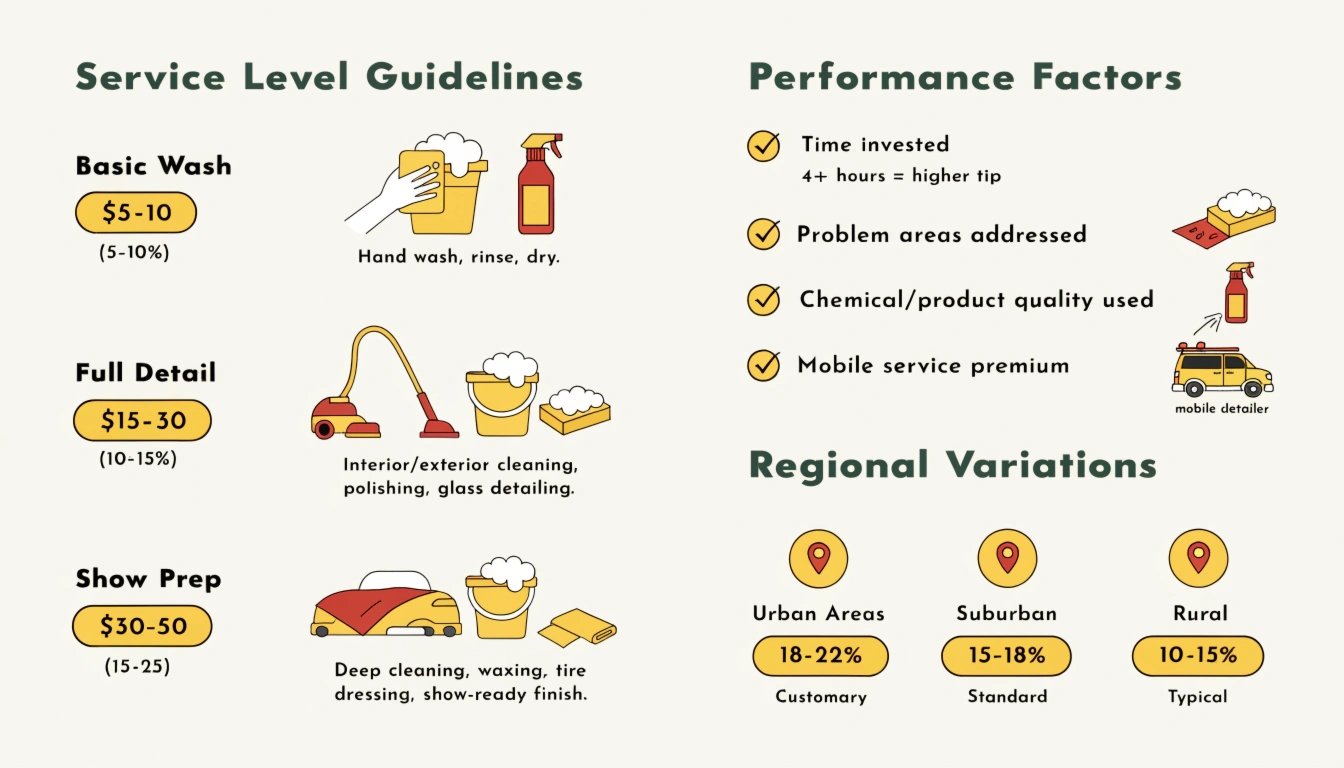 Tipping etiquette chart