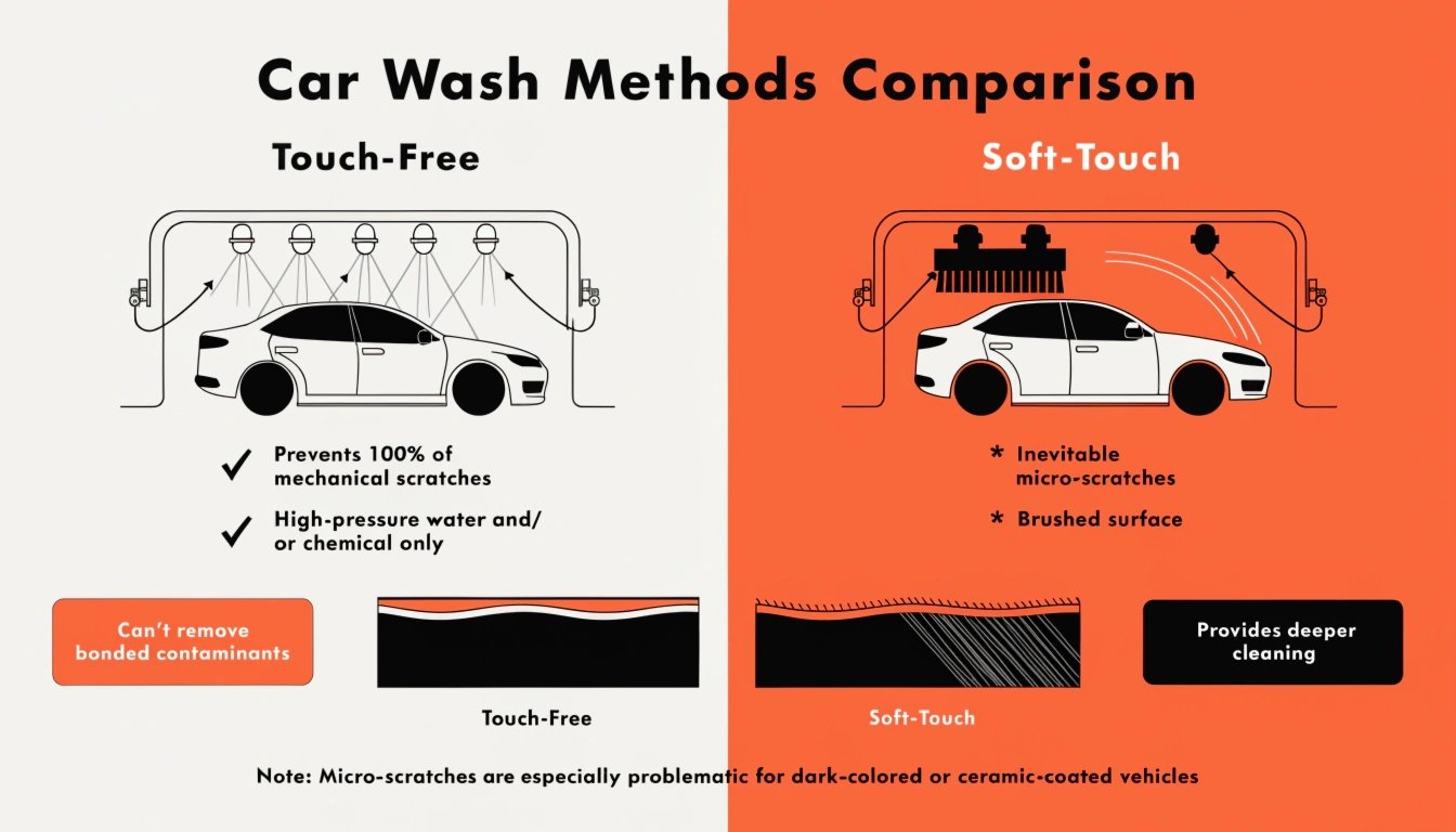 Car wash type comparison