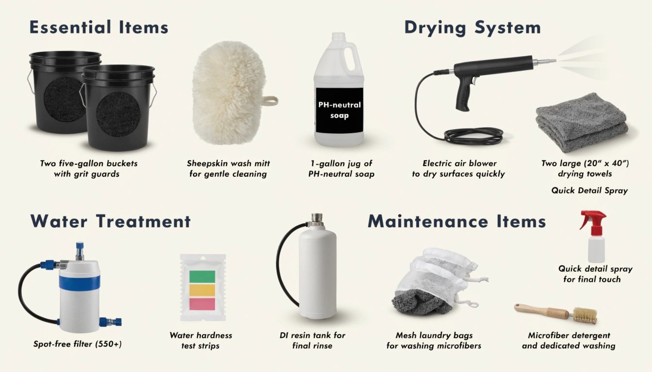 Complete wash kit