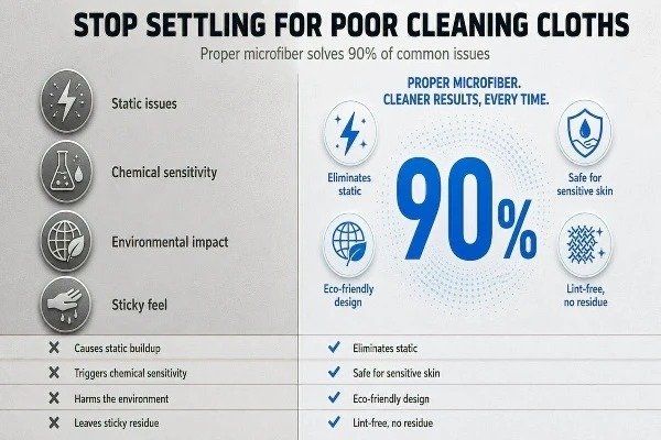 Microfiber complaints