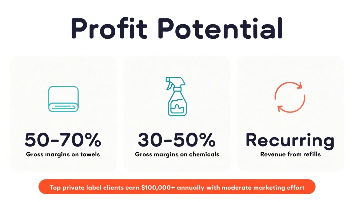 Detailing business profitability