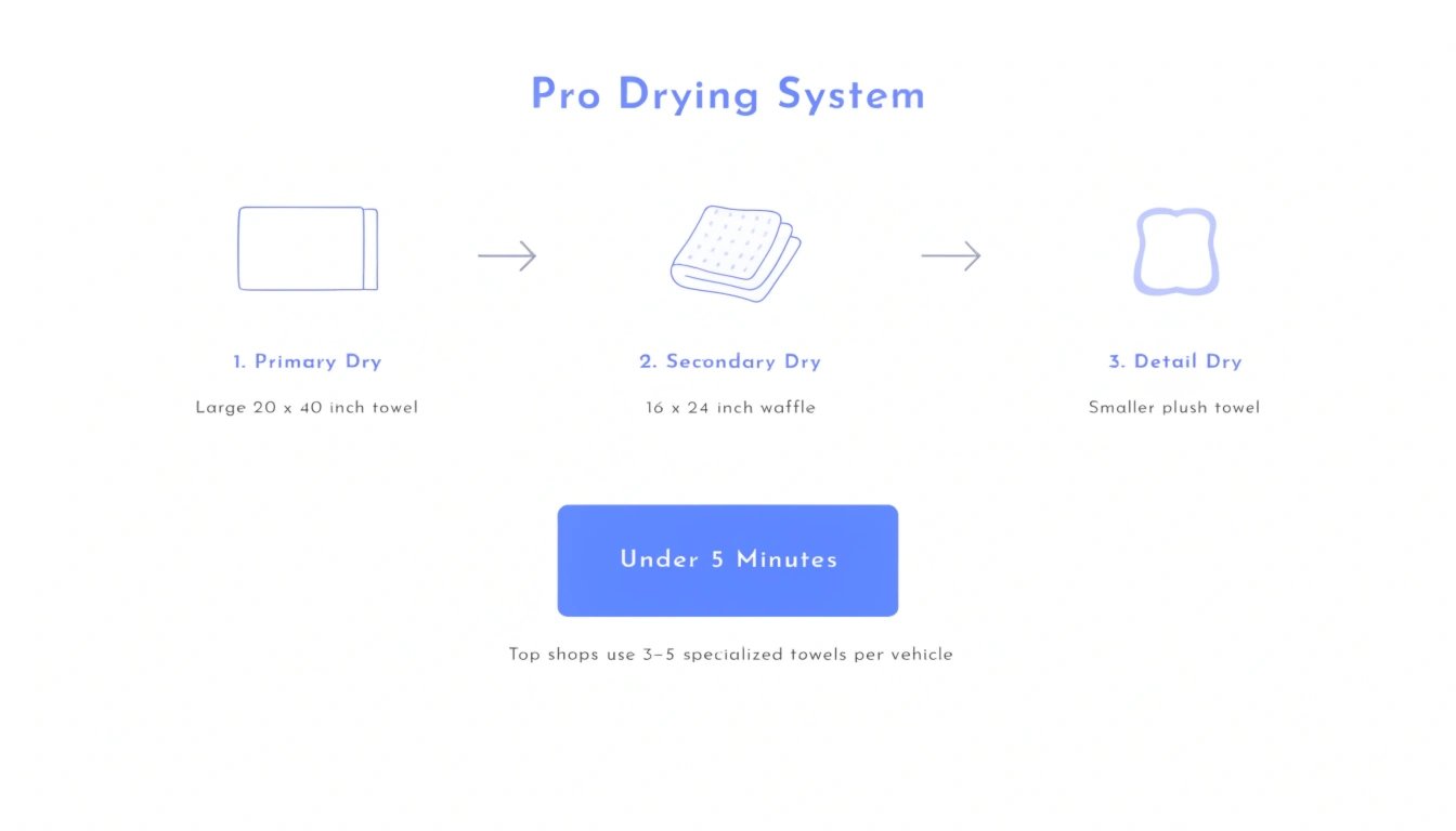 Professional drying setup