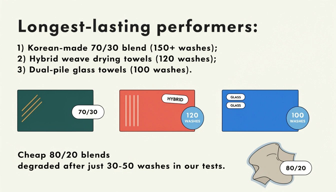Towel wear comparison